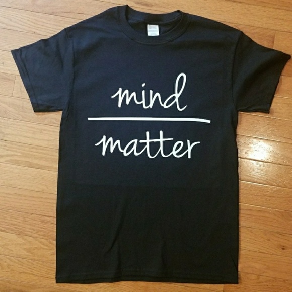Brand new "Mind over matter" Tee - Picture 4 of 5